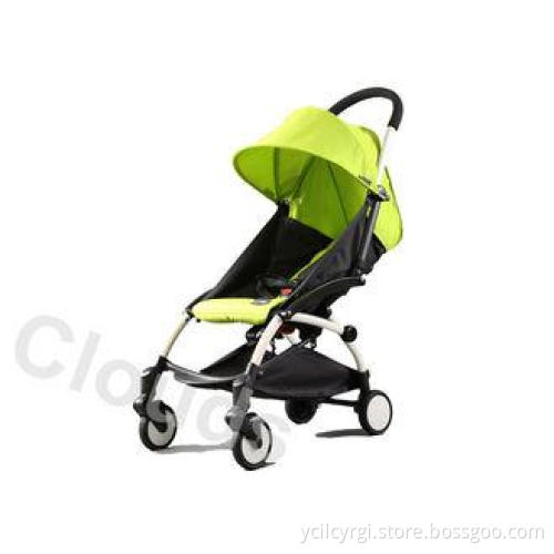 5" Maneuverable Fancy Baby Buggy Stroller Travel System Lig
